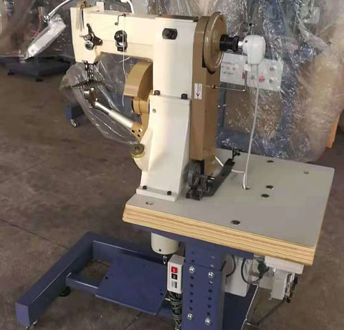 SP168 sidewall sole stitching machine, the machine is ready to ship to Detroit of USA